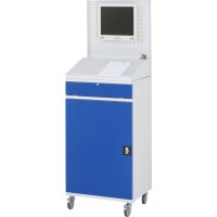 Computer-Schrank 61, B65 xT520xH1895mm, mobil 2