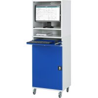Computer-Schrank 65 mit Monitorgehäuse T520mm, B65 xT52
