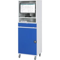 Computer-Schrank 65 mit Monitorgehäuse T520mm, B65 xT52