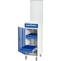 Hygiene Schrank 01, B450xT520xH1085/1795mm, mobil 4