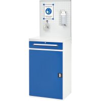 Hygiene Schrank 01, B650xT520xH1085/1795mm, stationär 3