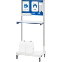 Hygiene Modul 01, B750xT450xH1700mm, mobil 3