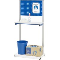 Hygiene Modul 01, B750xT450xH1700mm, stationär 4