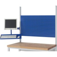 Schwenkarm mit Flachbildschirmhalter, inklusive Tastatur- un