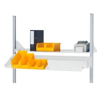 Metallablage neigbar E, B1200(1080)xT300 gallery