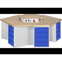 Gruppenwerkbank 496I-EA, B2700xT2340xH89 gallery