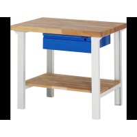 Werkbank 7001I7, B1000xT700xH840mm, Ablageboden Buche,...