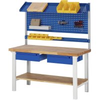 Werkbank 7002I1, B1500xT700xH840mm, 2xSchublade-TA 3
