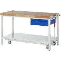 Werkbank mit Fahrgestell 8001I6, B1500xT gallery