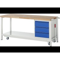 Werkbank mit Fahrgestell 8157I6, B2000xT gallery
