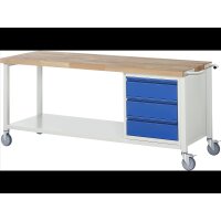 Fahrbare Werkbank 8157I6, B2000xT700xH88 gallery