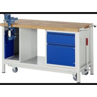 Werkbank mit Fahrgestell 8181I6, B1500xT gallery