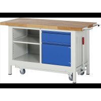 Werkbank mit Fahrgestell 8461I2, B1500xT gallery