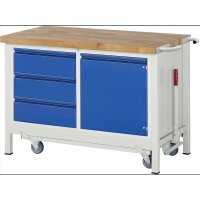 Werkbank mit Fahrgestell 8468I2, B1250xT gallery