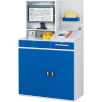 Computer-Schrank 99 mit Monitorgehäuse, B1100xT520xH177