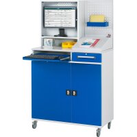Computer-Schrank 99 mit Monitorgehäuse, B1100xT520xH189
