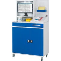 Computer-Schrank 99 mit Monitorgehäuse, B1100xT520xH189