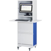 Computer-Säule, B975xT610xH1725, Tastaturauszug, mobil 