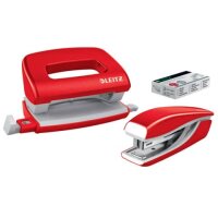LEITZ Locher und Heftgeräte Set NeXXt WO