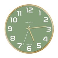 unilux Wanduhr BALTIC braun Kunststoff, &Osla