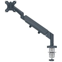 LEITZ Ergo Monitorarm Single platz- sparend samtgrau