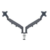 LEITZ Ergo Monitorarm Dual platzsp. bis 32 samtgrau