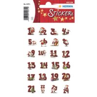 Sticker Lebkuchenzahlen