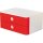 HAN Schubladenbox Smart Box ALLISON  rot 1120-17, DIN A5 mit 2 Schubladen