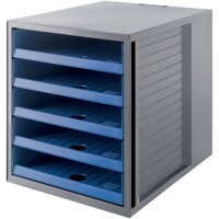Schubladenbox SCHRANK-SET KARMA - A4/C4, 5 offene...
