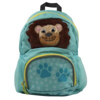 DONAU Kindergartenrucksack Löwe Kunstfas