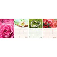 Geburtstagskalender Blütenpracht - 21 x 29,7 cm