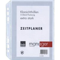 Ersatzhülle "Manager" - A5, 5er Pack,...