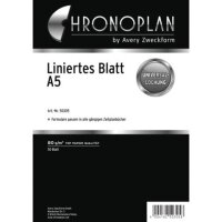 Ersatzeinlage "liniert" - A5, 50 Blatt