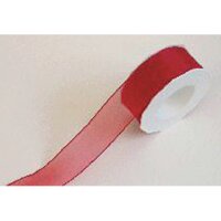PR&Auml;SENT Geschenkband Four Seasons seidenmatt rot...