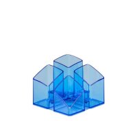 HAN Stiftehalter SCALA blau-transparent Polystyrol 4...
