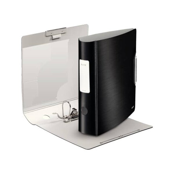 1108 Ordner Active Style A4 - 82 mm, satin schwarz