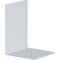 Acryl Buchstütze - 120 x 170 x 120 mm, glasklar, 2er...