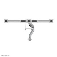 Neomounts NM-D775DX3SILVER Monitorarm 17-27" - Gasfeder - Topfix - 180°-Stopp