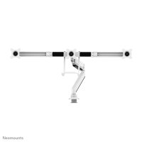 Neomounts NM-D775DX3WHITE Monitorarm 17-27" - Gasfeder - Topfix - 180°-Stopp
