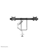Neomounts DS75S-950WH2 Monitorarm 17-32" - Gasfeder - Topfix - 180°-Stopp