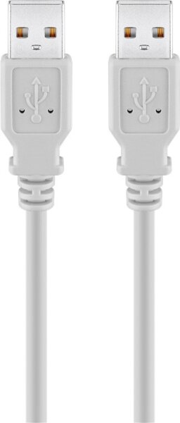 USB 2.0 Hi-Speed-Kabel 1,8 m, grau