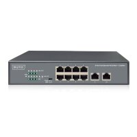 DIGITUS Switch 8-Port  10/100  120W PoE Unmanaged schwarz 2