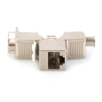 DIGITUS Keystone Jack Cat6a RJ45 geschirmt Metall Set 24Stk.