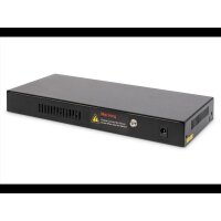 DIGITUS Switch 8-Port  Gigabit 135W PoE Unmanaged schwarz 2