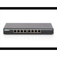 DIGITUS Switch 8-Port  Gigabit 135W PoE Unmanaged schwarz 4