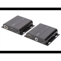 DIGITUS Extender Set HDMI IP Cat5/5e/6/7 schwarz