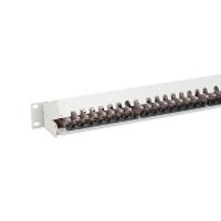 DIGITUS Patchpanel 1HE 24-Port Cat6a geschirmt lichtgrau 2