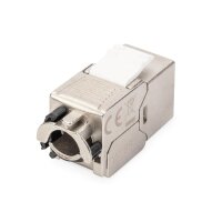 DIGITUS Keystone Jack Cat6a geschirmt Kabelmanager Set 24St 