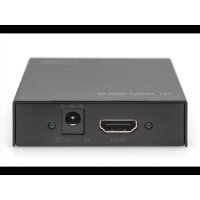 DIGITUS Splitter HDMI 1x2 4K bis zu 2Monitore    schwarz 2