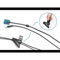 DIGITUS Flexibler Kabelspiralschlauch mit Einzugshilfe 5m 2